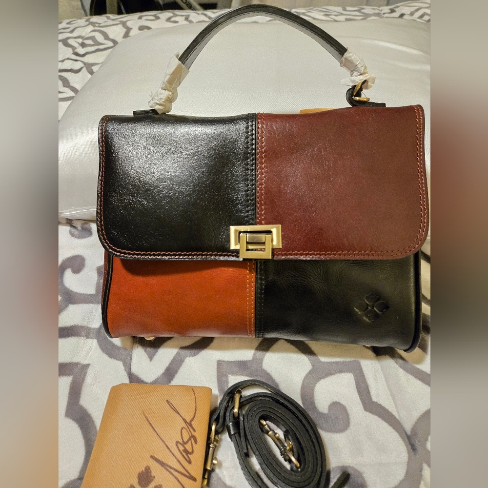 Nwt Patricia Nash Colorblock Handbag